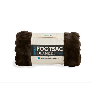 Unisex Lovesac Footsac Blanket One Size: Espresso Pika Phur